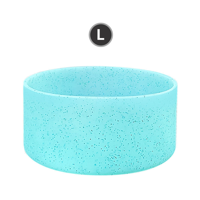 Wholesale Glitter Silicone Ice Cup Sports Water Bottle Space Cup Car Water Cup Silicone Cup Cover